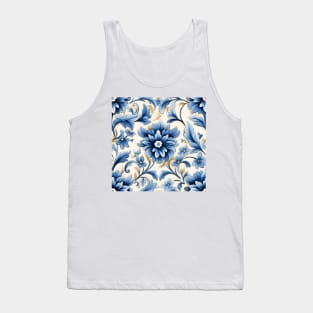 Italian Majolica Tile 13 Tank Top